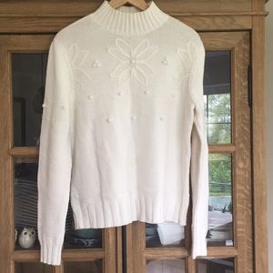 Vintage Nordic Fair Isle Knit Sweater Size M | Cottagecore Grandpa Aesthetic